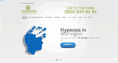 Desktop Screenshot of evolution-hypnotherapy.com